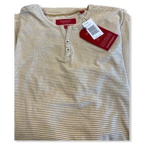 Bruno Milano Yellow Stripped Shirt